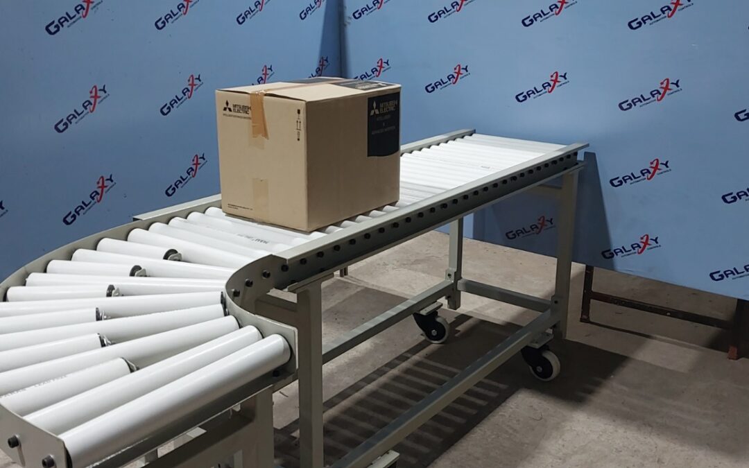 Radius PVC Roller Conveyor